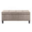 Banc de rangement capitonné à fermeture douce-924770825