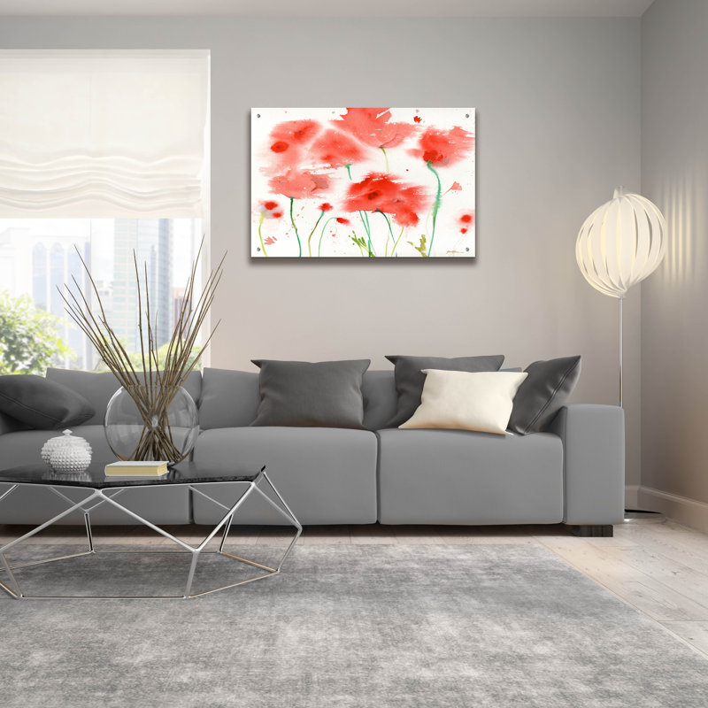 «Poppy Reds» par Sheila Golden, H 24 po x l 36 po x P 0,2 po
