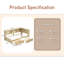 Lit plateforme simple avec rangement Wood-1019242104