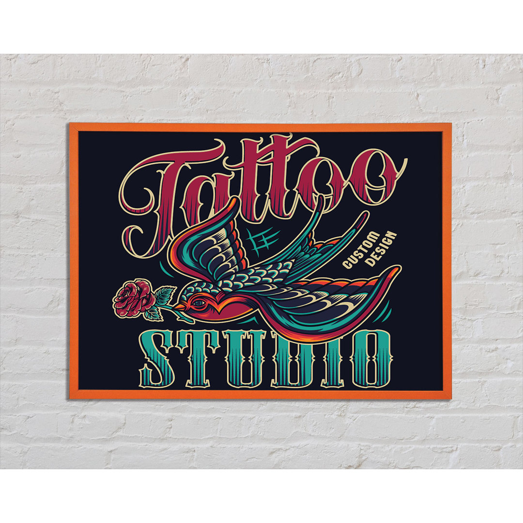 The Awesome Tattoo Studio - Einzelne Bilderrahmen Kunstdrucke