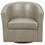 Fauteuil demi-tonneau pivotant de 29,5 po Melvyn-158852928