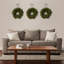 Couronne en polyester Ficus Microphylla-38378223