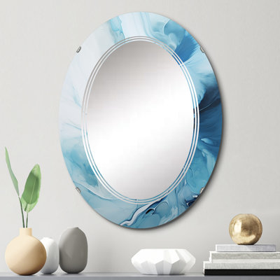 Valrico - Miroir mural moderne ovale