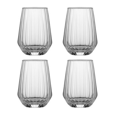 Luxe 400ml Highball Glass Set