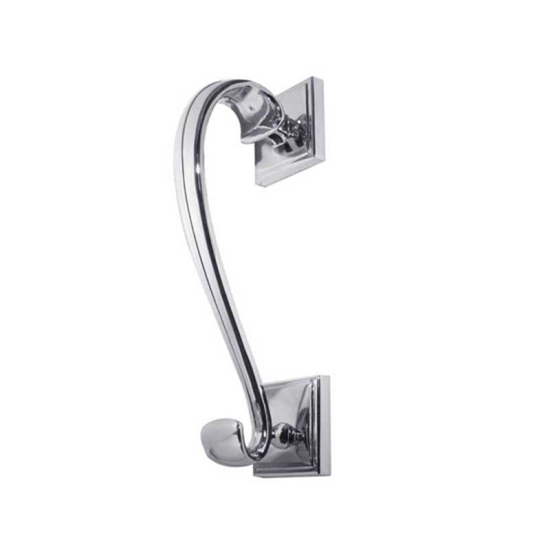 Sloane Door Knocker, Polished Chrome