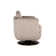 Fauteuil pivotant en polyester de 28 pouces de largeur Turner