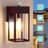 Modern Dusk to Dawn Sensor Outdoor Wall Light - Waterproof Outdoor Sconce With Clear Glass.-673284802