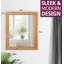 Frazier Solid Wood Flat Mirror-17854386
