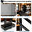Set Of 2 Touch Control Table Lamps With USB Charging Ports, 3-Way Dimmable LED Desk Lamps With Fabric Shade For Bedroom Nightstand Living Room Office Reading Light