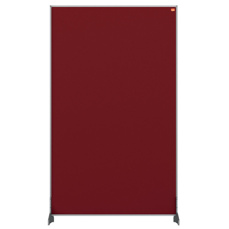 Amboy Office Partitions, Red, 100cm H x 75cm W x 30cm D