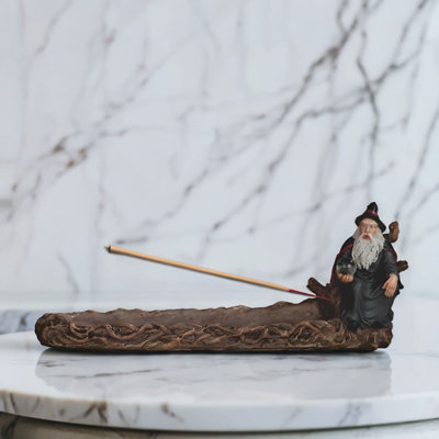 10.75"Long Wizard Incense Burner