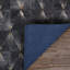 Tapis noir en cuir de vache fabriqué à la main Easthampton-1466444003
