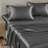 Luxury Nonslip Eucalyptus & Silk Flat Sheet -93621355-93621356