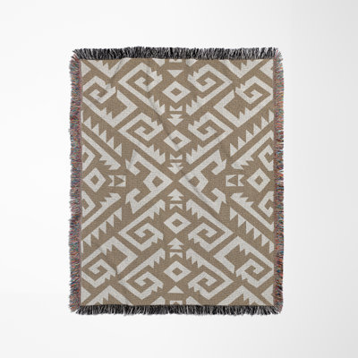 Chitto South Western Cotton Blend Blanket Throw
