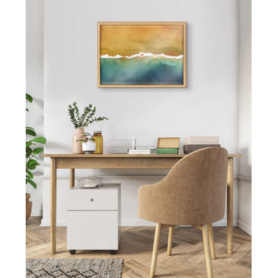Above by Janet Meinke Lau Framed Glass Wall Art