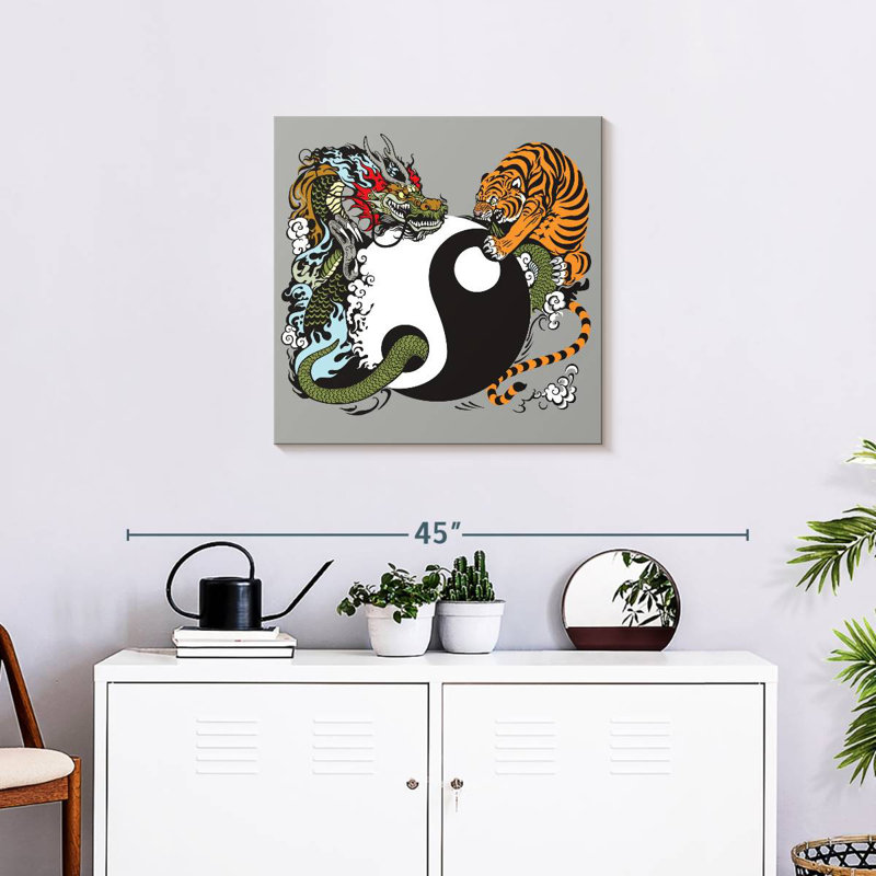 Dragon Adella et tigre Yin Yang