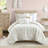 Callie Cotton Jacquard Pom Pom Comforter Set-2056506685-2134807814