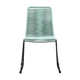 Camberlynn Powder Coated Steel Outdoor Stacking Dining Side Chair