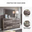 Commode double 6 tiroirs avec miroir Karmann