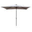 Parasol Taibah 120 avec contrepoids inclus-320210100