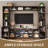 103" Entertainment Center/TV Stand For Tvs Up To 80" With Charging Station, Cabinets, And Bookcase-2082514168