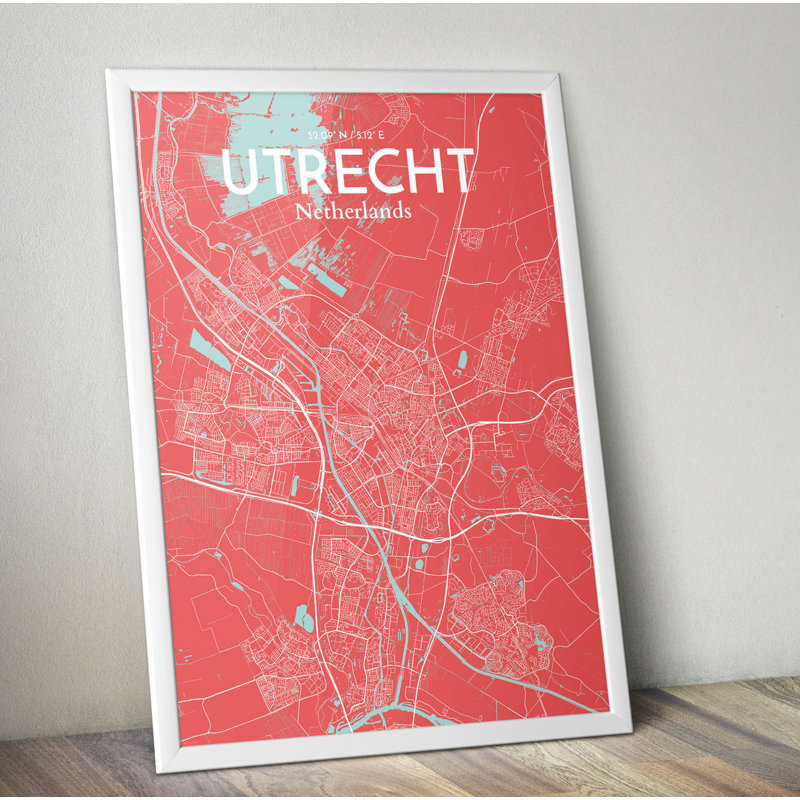 Utrecht - No Frame Print, 60.2 cm H x 27.9 cm W x 0.1 cm D