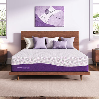 Matelas en mousse viscoélastique imprégnée de cuivre mi-ferme 12 po et 14 po