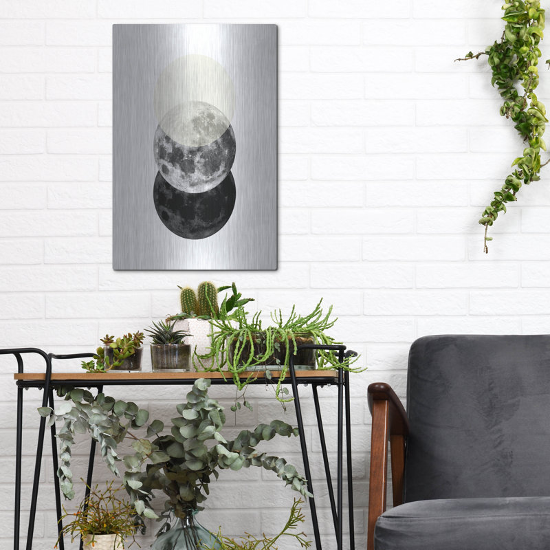 «Black Beige No. 3» par Brandon Wong, art mural, H 16 po x l 12 po