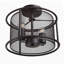 Plafonnier semi-encastré l 11,8 po Breely