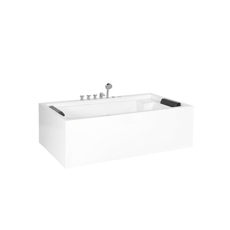 Yearsley 1100mm x 180mm Whirlpool Acrylic Bathtub
