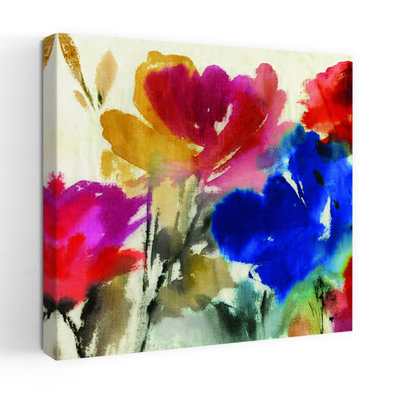 Aquarelle, art floral délicat et paisible