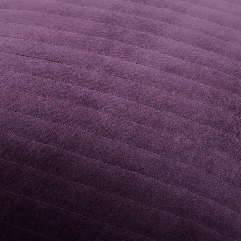 Coussin en coton Beyerne, Bleu sarcelle foncée, Housse de coussin seulement - sans coussin, 18 po x 18 po