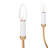 6-Light Dimmable Gold Chandelier