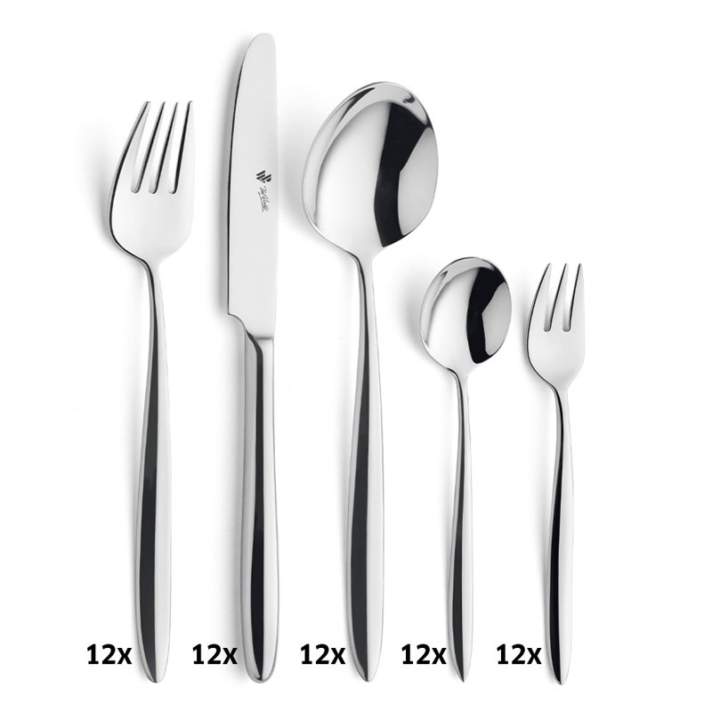 Roma 2600 60 Piece Cutlery Set