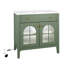 Lavabo de salle de bain Mid-Century avec verre à motif-1050721405