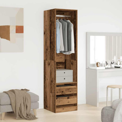 Audriella Manufactured Wood Wardrobe