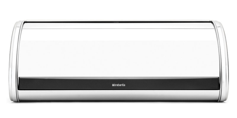 Boîte à pain à couvercle roulant Brabantia, Acier brillant