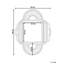Allexander Wicker Novelty Mirror