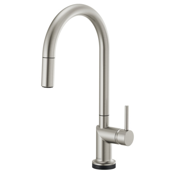 Odin® SmartTouch® Pull-Down Faucet with Arc Spout, Stainless, Lever
