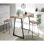 Tappan Acacia Rectangular Wood Top Dining Table