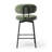 Bayville 27" Faux Shearling Fabric Upholstered Swivel Counter Stool (Set Of 2)-115184304