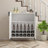 2 Doors Home Wine Bar Cabinet With Wine Rack & Adjustable Shelf