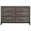 Commode 6 tiroirs Cabrillo