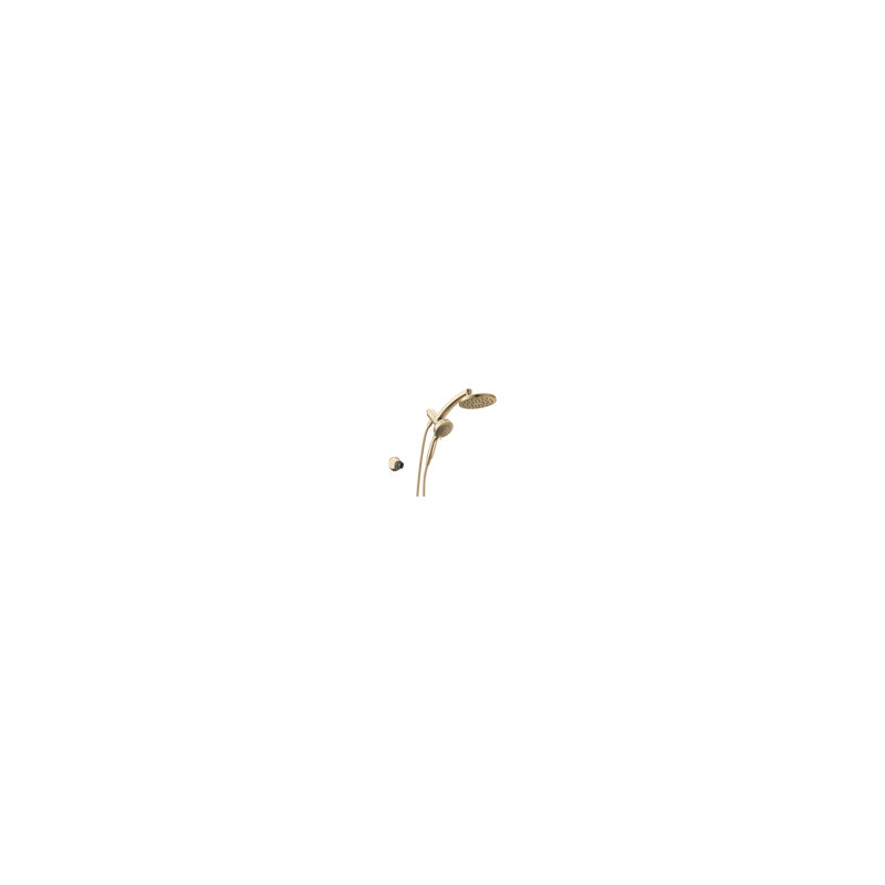 6-Setting PivotPro 3-in-1 Combination Shower Head with High Pressure ProClean Spray Brushed Gold, Champagne Bronze