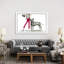 Girls Best Friend, Darla And Her Dalmatian by Bella Pilar - Floater Frame Painting on Canvas-730366865-730366864
