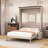 Queen Murphy Bed with LED Lights