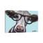 Cora The Cow With Glasses - Wrapped Canvas Painting-1923377516
