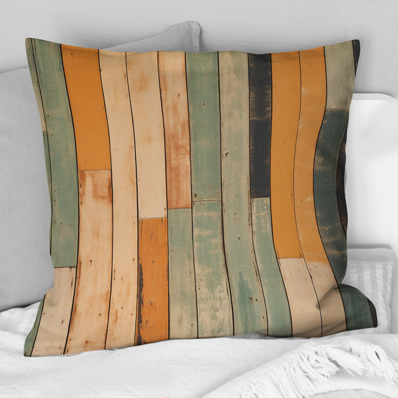 Coussin décoratif vertical Elegance Minimal Reprovisions II - Abstract Midcentury