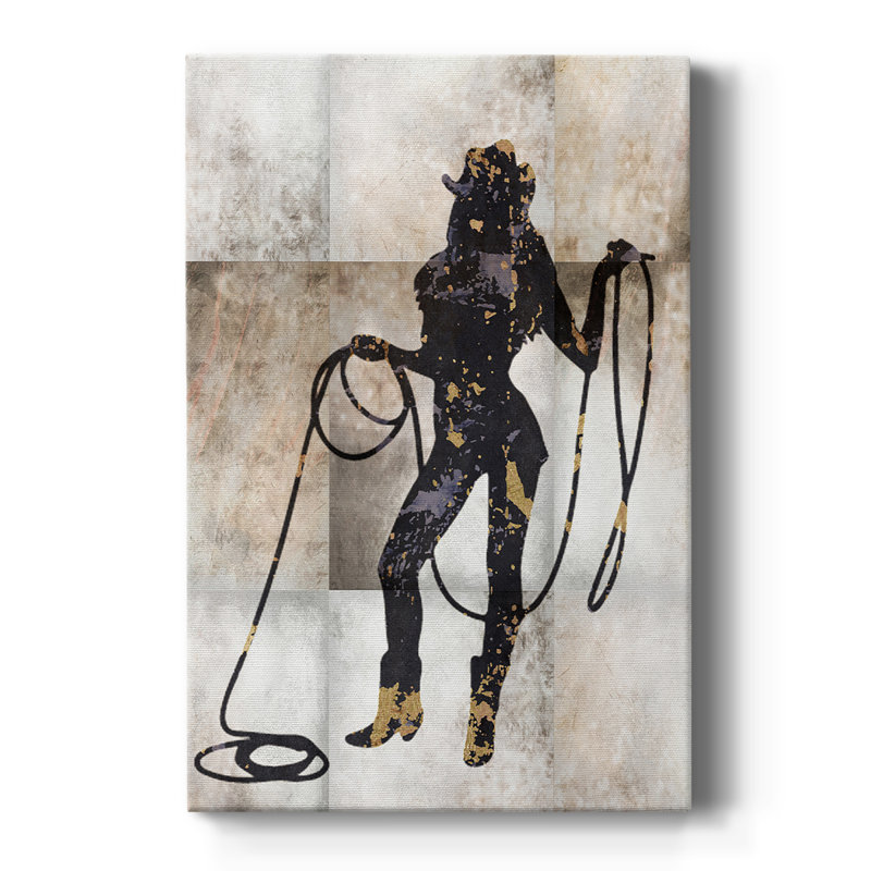 Cowgirl III - galerie Cavas sur mesure, H 60 po x l 40 po
