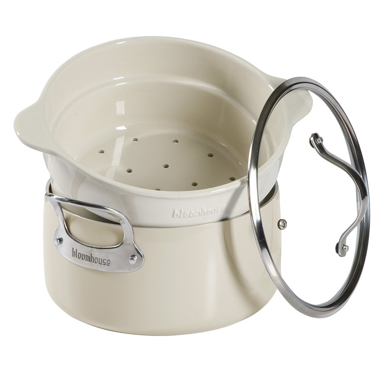 Cocotte en aluminium antiadhésive 6 pintes Bloomhouse